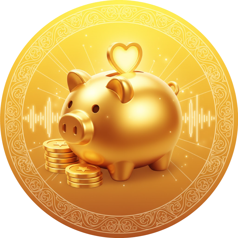 推しへの罪ほろぼし貯金箱｜罪悪感を推し活資金に変える節約応援ツール