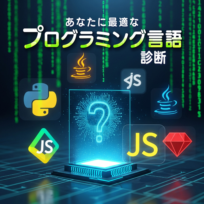 最適なプログラミング言語AI診断！性格と目的から無料チェック