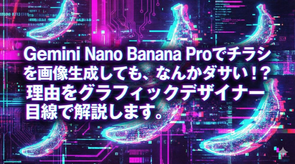 Nano Banana Proで作った画像サンプル