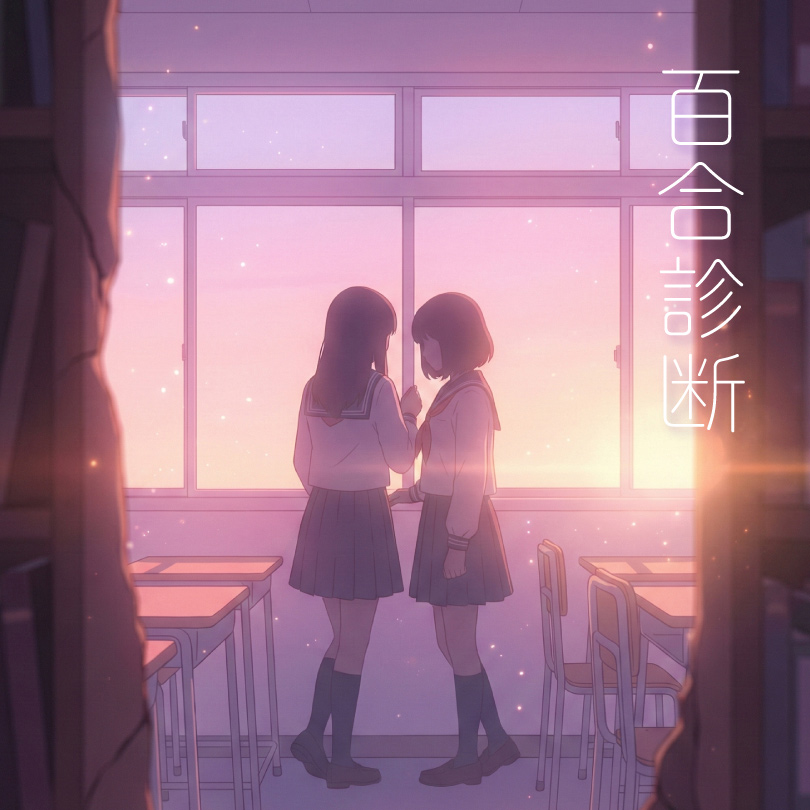 【百合診断】どんなカップルの壁になりたい？聖域を見守る観測者として、モブ視点の「解像度」をAIが測定〜