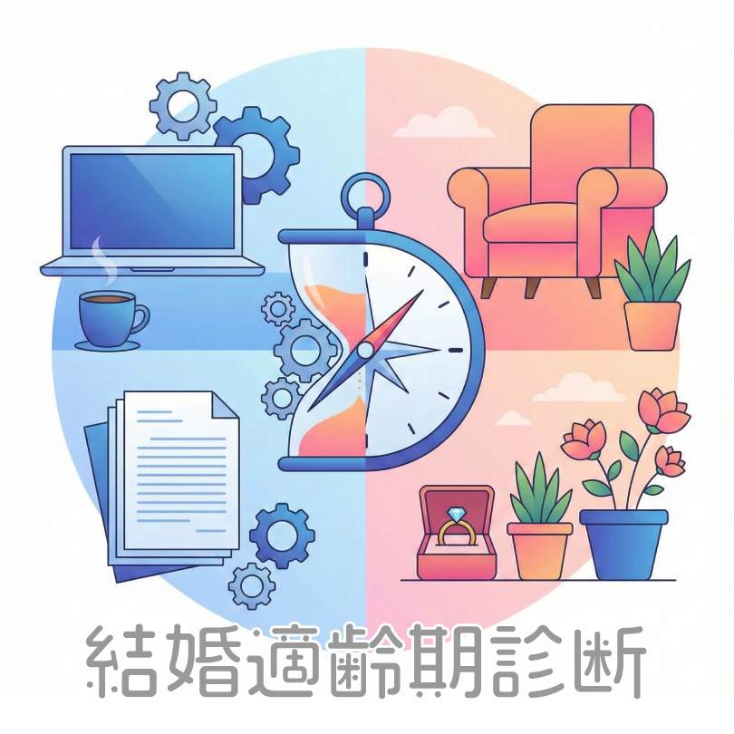 【結婚適齢期診断】あなたのベストなタイミングはいつ？キャリアと性格からAIが分析します。