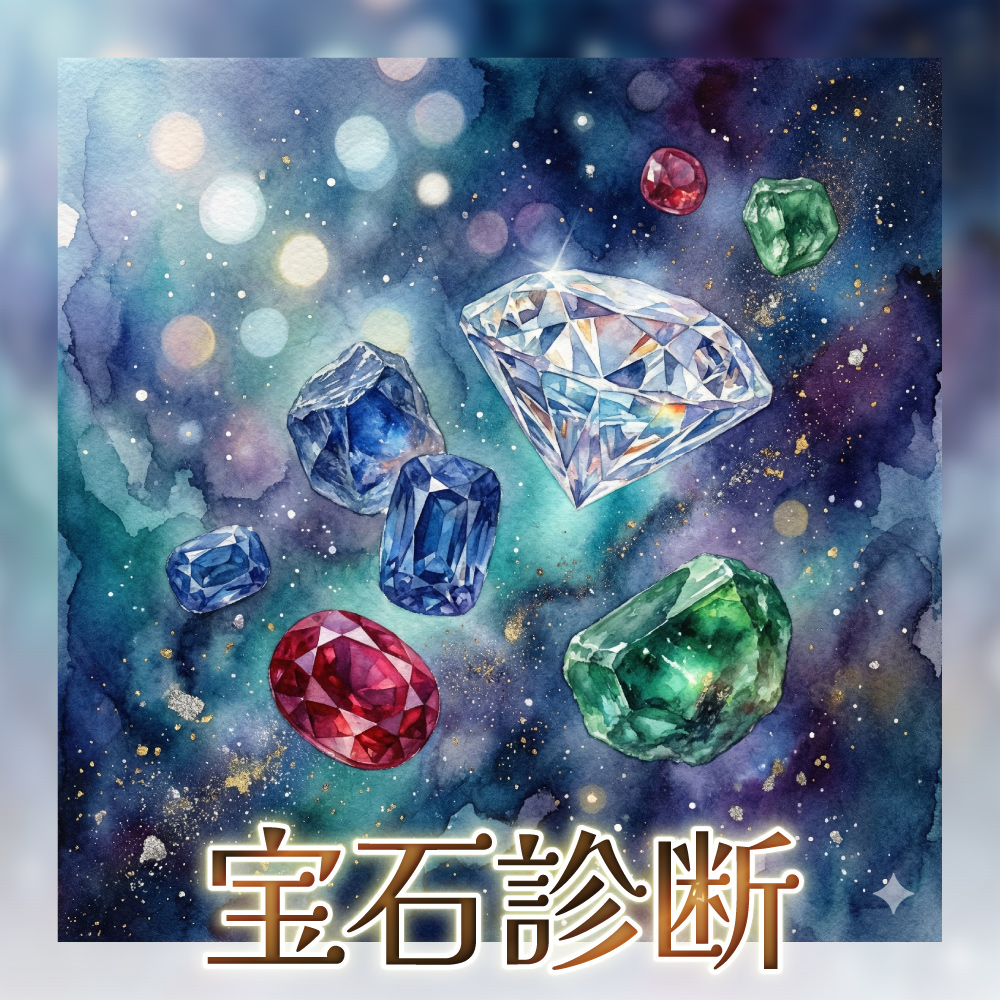 【宝石診断】あなたの心を宝石に例えると？隠れた才能と輝きをAIが分析