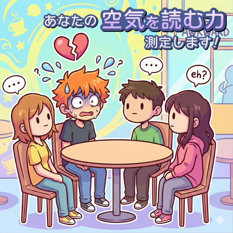 【空気を読む力診断】あなたの「察する能力」は？KY度やコミュ力をAI判定！