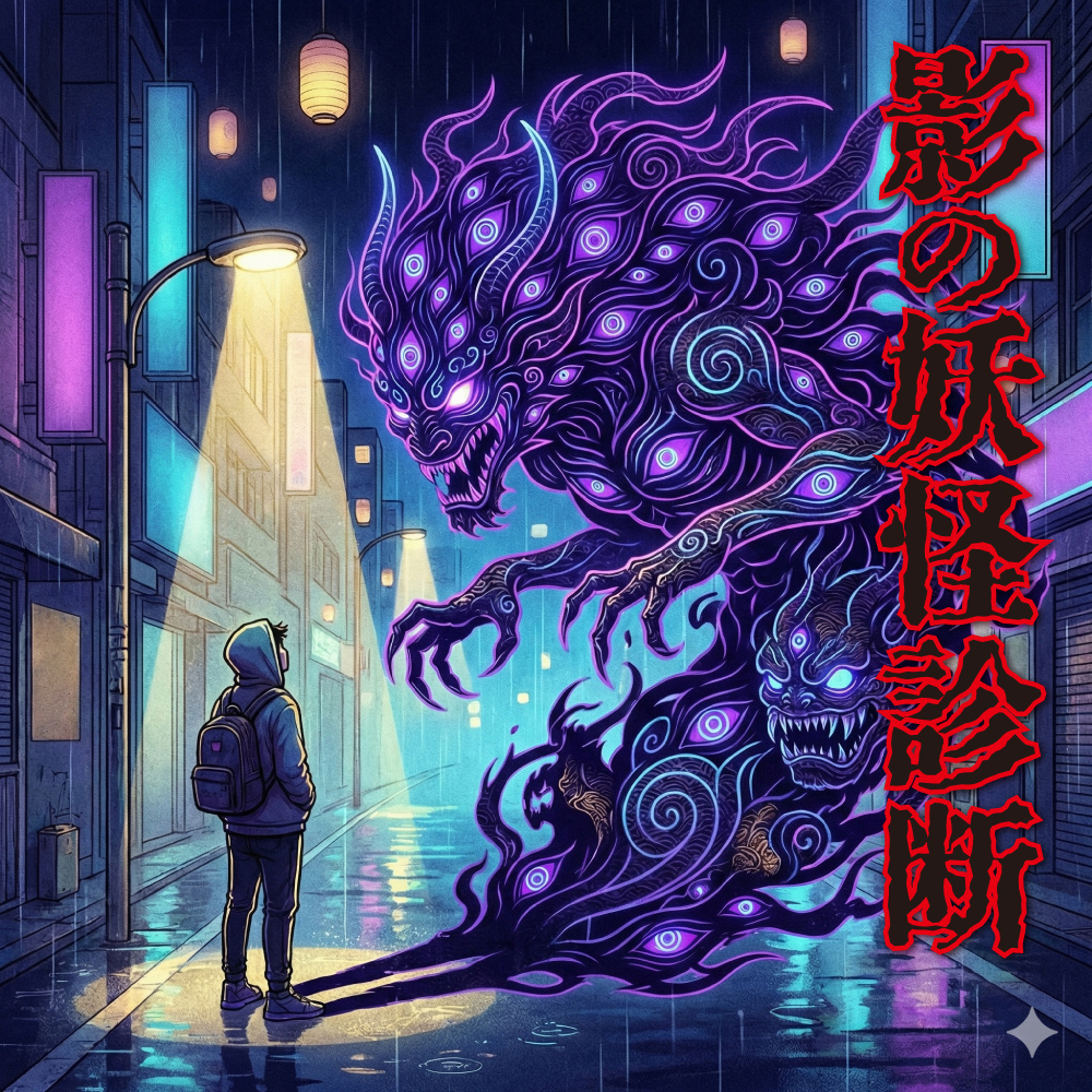 【影の妖怪診断】あなたの裏の顔は？影に潜む「あやかし」の正体を暴くAI分析