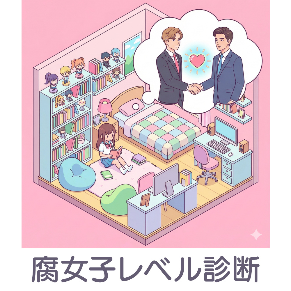 【腐女子レベル診断】あなたの沼の深さは？萌え傾向と貴腐人度をAI分析